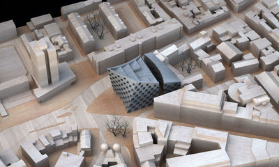 數(shù)字棋局 基于參數(shù)化軟件設(shè)計(jì)的扭轉(zhuǎn)棋盤格酒店建筑