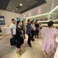 長沙學院相關領導一行蒞臨我司指導